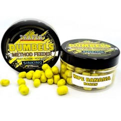 Бойлы Traper Boilies Dumbels Sinking 8-10 мм/50 г Banan (Банан)